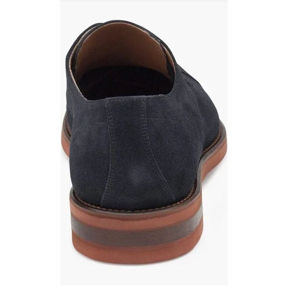 New Johnston & Murphy Collection Ashford Suede Leather Oxford Shoes men Sz 8.5